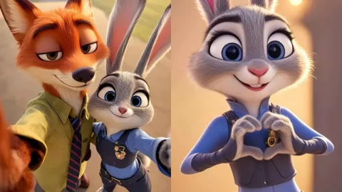 疯狂动物城AI成人版